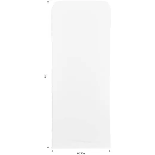 Double Sided Fabric Tube System Display Skin - 2m x 0.8m Unbranded